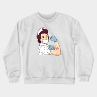 Strong Nurse Crewneck Sweatshirt